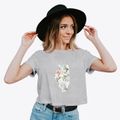 Illinois Spring Dream Women's Crop Top additional product view 2
