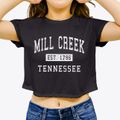 Mill Creek Tennessee Classic Established Women's Crop Top additional view 3