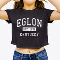 Eglon Kentucky Classic Established Women's Crop Top additional product view 3