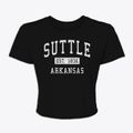 Suttle Arkansas Classic Established Women's Crop Top additional product view 1
