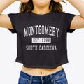 Montgomery South Carolina Classic Established Women's Crop Top additional view 3