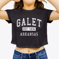Galet Arkansas Classic Established Women's Crop Top additional view 3
