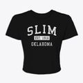Slim Oklahoma Classic Established Women's Crop Top additional product view 1