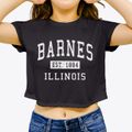 Barnes Illinois Classic Established Women's Crop Top additional view 3