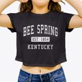 Bee Spring Kentucky Classic Established Women's Crop Top additional product view 3