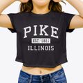 Pike Illinois Classic Established Women's Crop Top additional view 3