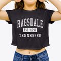 Ragsdale Tennessee Classic Established Women's Crop Top additional view 3