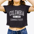Columbia Connecticut Classic Established Women's Crop Top additional view 3