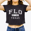 Flo Texas Classic Established Women's Crop Top additional product view 3