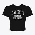 Elba Center Illinois Classic Established Women's Crop Top additional view 1