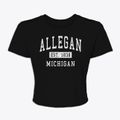 Allegan Michigan Classic Established Women's Crop Top additional view 1