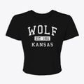Wolf Kansas Classic Established Women's Crop Top additional product view 1