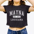 Mayna Louisiana Classic Established Women's Crop Top additional view 3