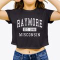 Raymore Wisconsin Classic Established Women's Crop Top additional view 3
