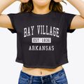 Bay Village Arkansas Classic Established Women's Crop Top additional view 3