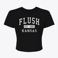 Flush Kansas Classic Established Women's Crop Top additional product view 1