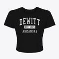 Dewitt Arkansas Classic Established Women's Crop Top additional view 1