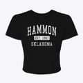 Hammon Oklahoma Classic Established Women's Crop Top additional product view 1