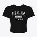 New Meadows Idaho Classic Established Women's Crop Top additional view 1