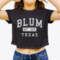 Blum Texas Classic Established Women's Crop Top additional product view 3