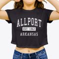 Allport Arkansas Classic Established Women's Crop Top additional view 3
