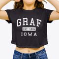 Graf Iowa Classic Established Women's Crop Top additional view 3