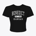 Benedict Kansas Classic Established Women's Crop Top additional product view 1