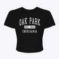 Oak Park Indiana Classic Established Women's Crop Top additional view 1