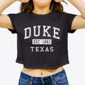 Duke Texas Classic Established Women's Crop Top additional product view 3