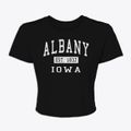Albany Iowa Classic Established Women's Crop Top additional view 1
