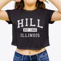 Hill Illinois Classic Established Women's Crop Top additional view 3