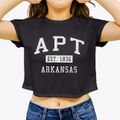 Apt Arkansas Classic Established Women's Crop Top additional product view 3