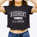 Rudement Illinois Classic Established Women's Crop Top additional view 3