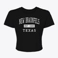 New Braunfels Texas Classic Established Women's Crop Top additional view 1