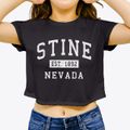 Stine Nevada Classic Established Women's Crop Top additional view 3