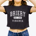 Briery Virginia Classic Established Women's Crop Top additional view 3