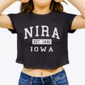 Nira Iowa Classic Established Women's Crop Top additional view 3