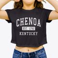 Chenoa Kentucky Classic Established Women's Crop Top additional product view 3