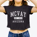 Mcvay Arizona Classic Established Women's Crop Top additional view 3