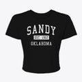Sandy Oklahoma Classic Established Women's Crop Top additional product view 1