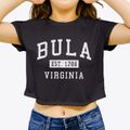 Bula Virginia Classic Established Women's Crop Top additional product view 3
