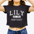 Lily Kentucky Classic Established Women's Crop Top additional view 3