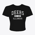 Deers Illinois Classic Established Women's Crop Top additional product view 1