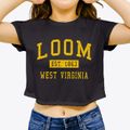 Loom West Virginia Classic Established Women's Crop Top additional view 3
