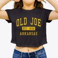 Old Joe Arkansas Classic Established Women's Crop Top additional view 3