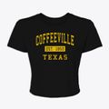 Coffeeville Texas Classic Established Women's Crop Top additional view 1