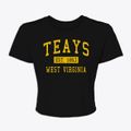 Teays West Virginia Classic Established Women's Crop Top additional view 1