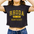 Rhoda Kentucky Classic Established Women's Crop Top additional view 3