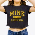 Mink Louisiana Classic Established Women's Crop Top additional view 3