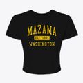 Mazama Washington Classic Established Women's Crop Top additional view 1